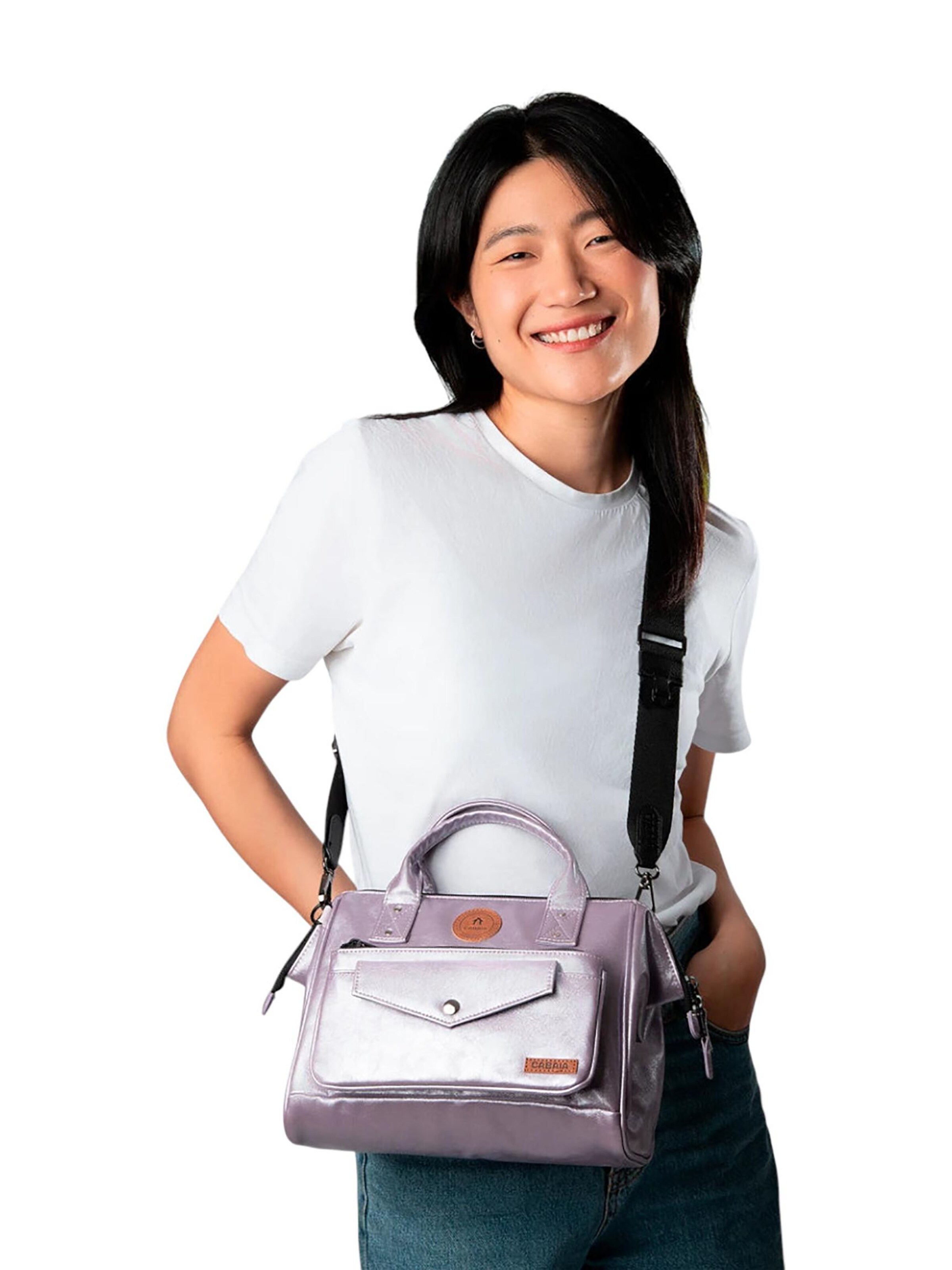 Cabaia Crossbody Bag 'Capri M' in Purple