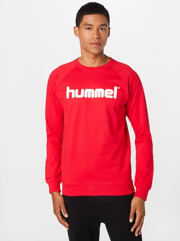 sarkans Hummel Sportiska tipa džemperis: no priekšpuses