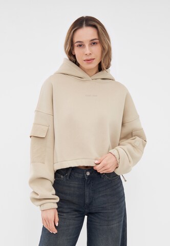 Felpa 'Carly' di Johnny Urban in beige: frontale