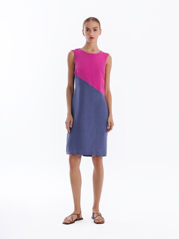 Robe 'Dreams in Bloom' Haris Cotton en rose