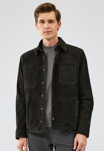 Veste mi-saison Derimod en gris : devant