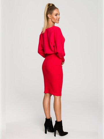 made of emotion Jurk 'M690' in Rood