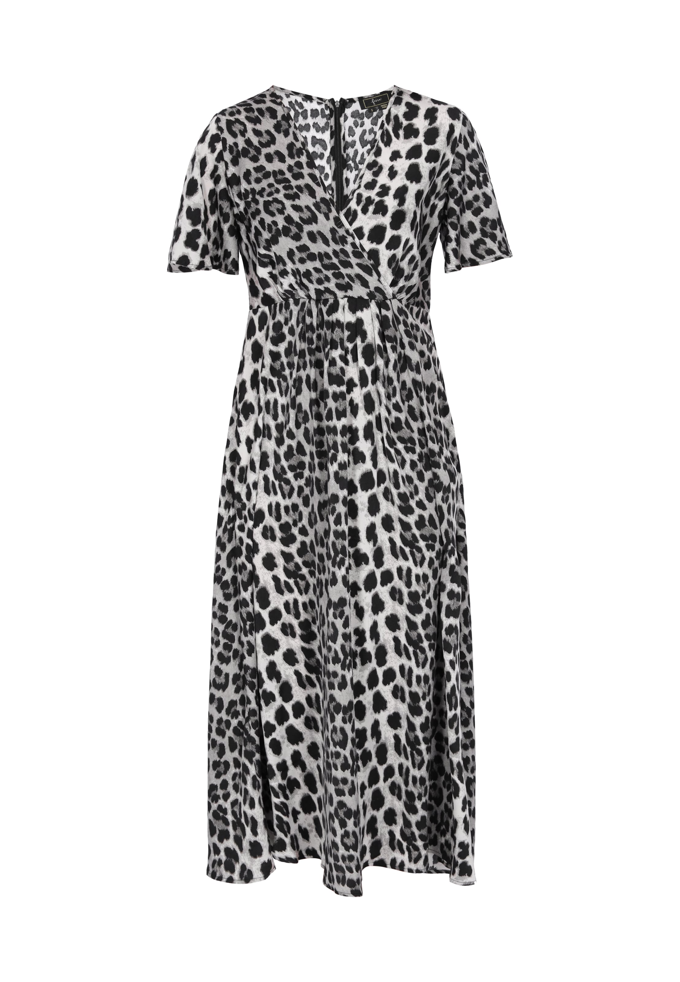 faina Vestido 'Festive' en navy / gris / gris claro, Vista del producto