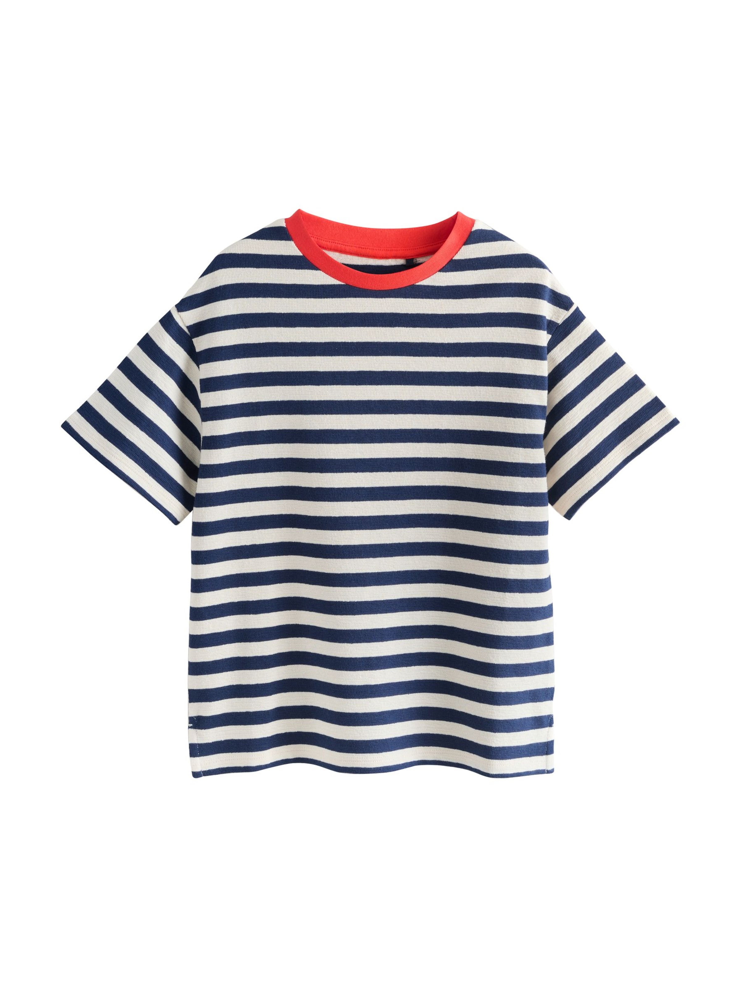 Next Shirt in Blue: front