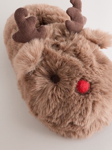 Pantoufle Next en marron