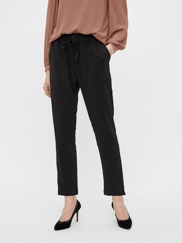 OBJECT Regular Pants 'Aria' in Black: front