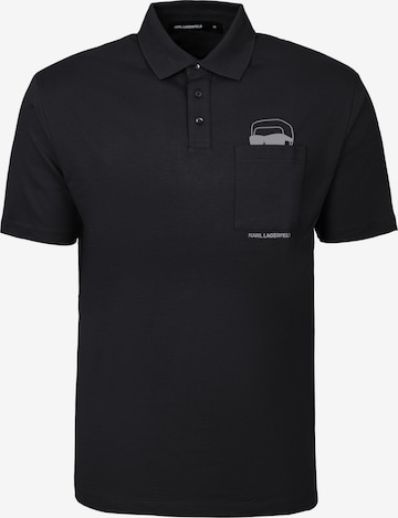 Karl Lagerfeld - Camisa em preto: frente