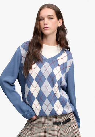 Pull-over Superdry & Co en bleu : devant