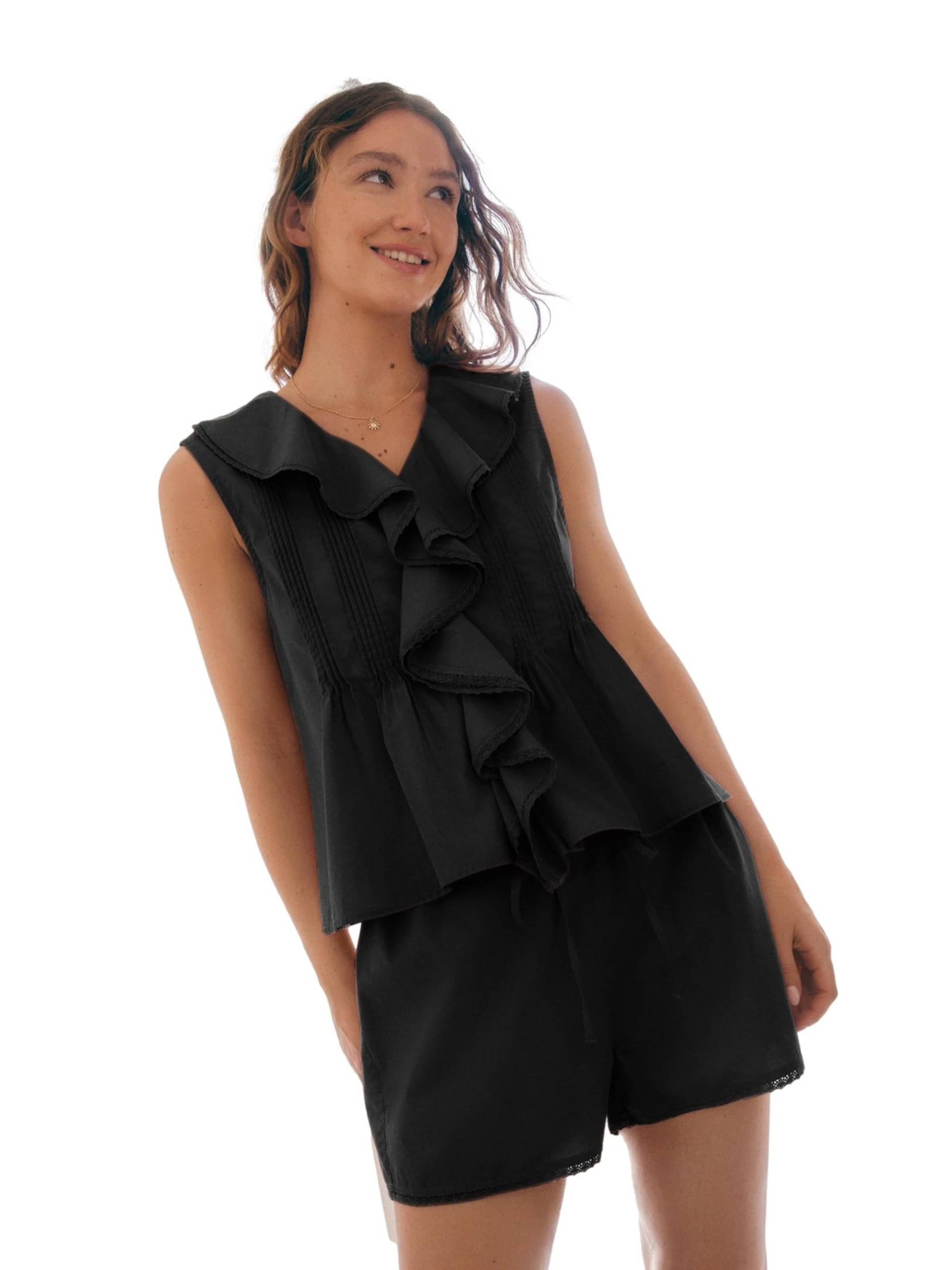 Next Shorty in Schwarz: Vorderseite