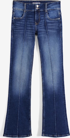 Bershka Pressveckade jeans i blå: framsida