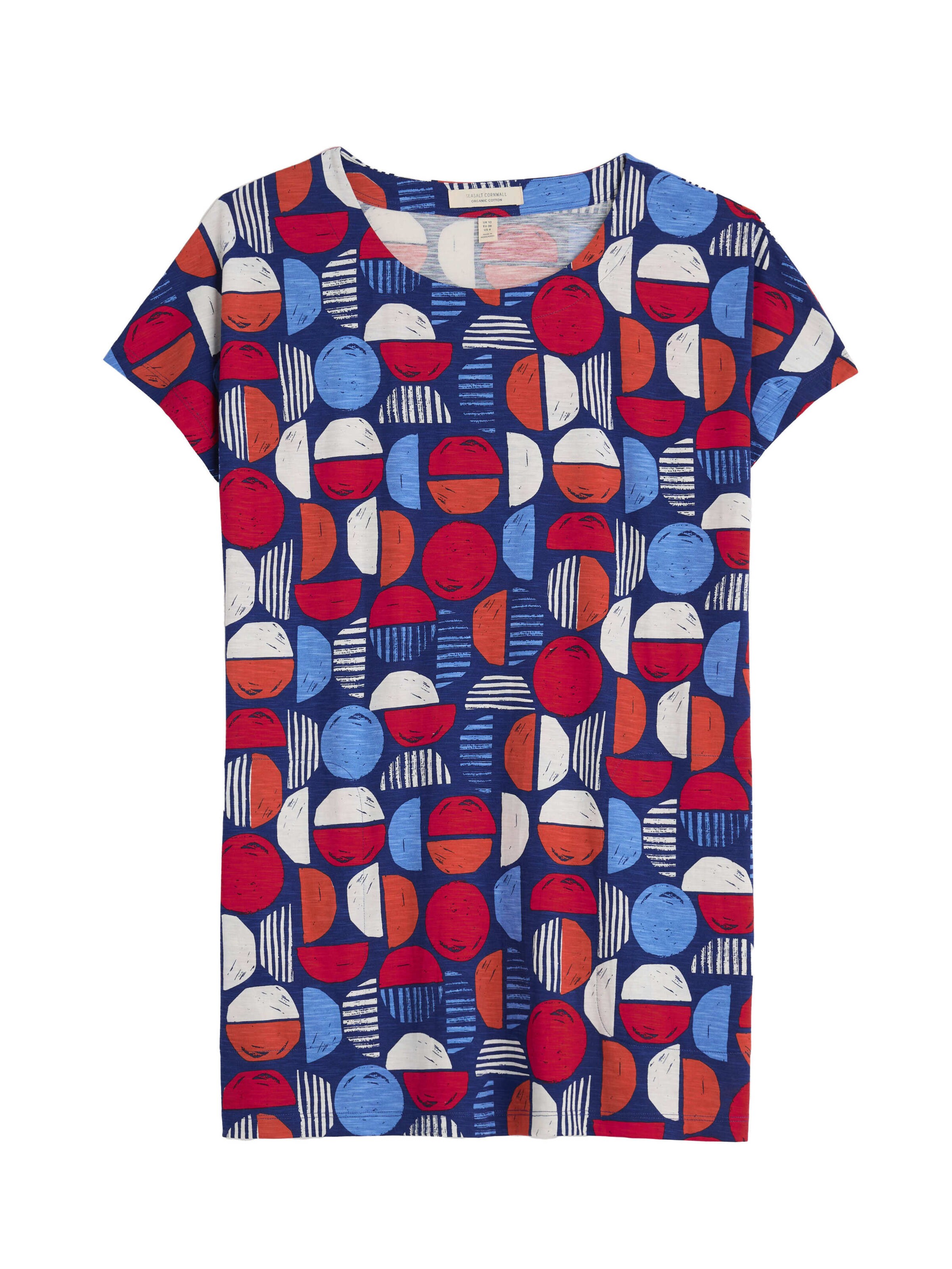 Seasalt Cornwall Tunika 'Ocean Gaze' värissä sininen