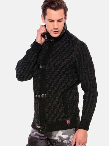 Vestes en maille CIPO & BAXX en gris