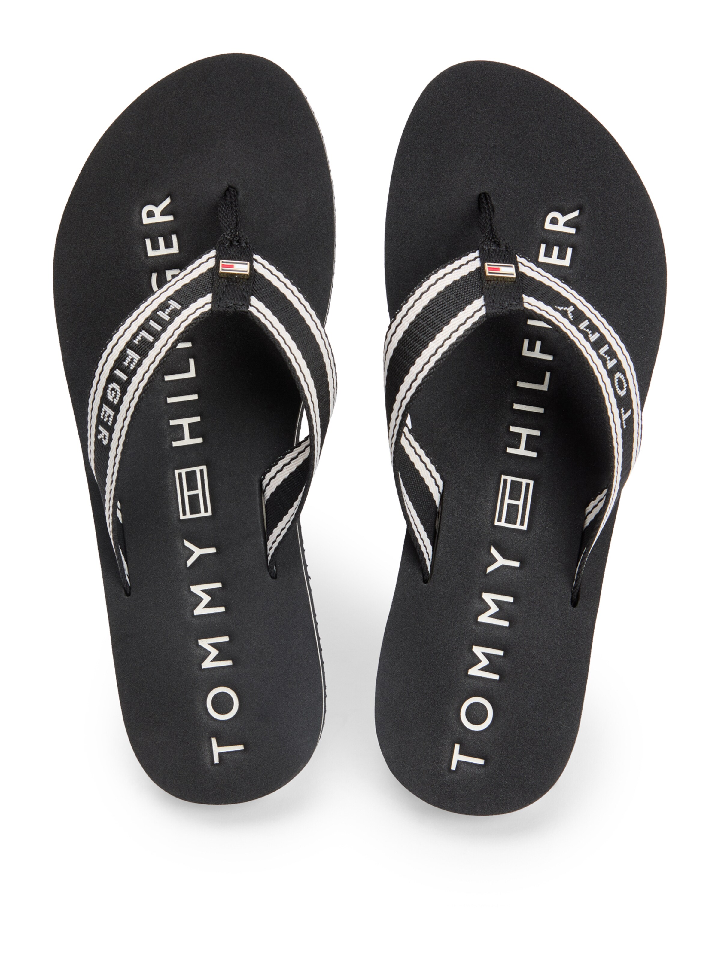 TOMMY HILFIGER Σαγιονάρες διχαλωτές σε μαύρο