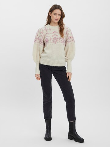 VERO MODA Sweater 'Diane' in Beige