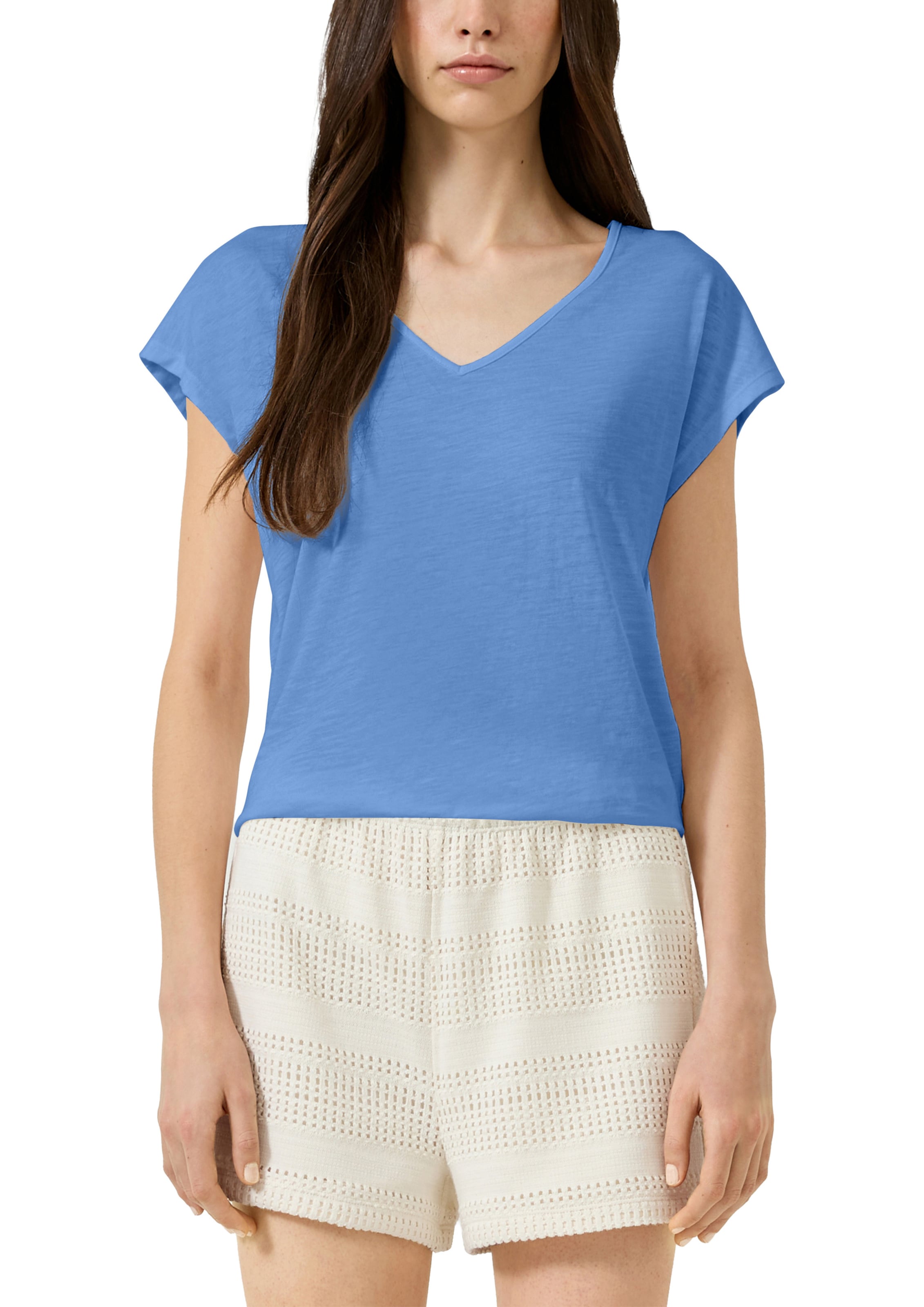 T-shirt QS en bleu