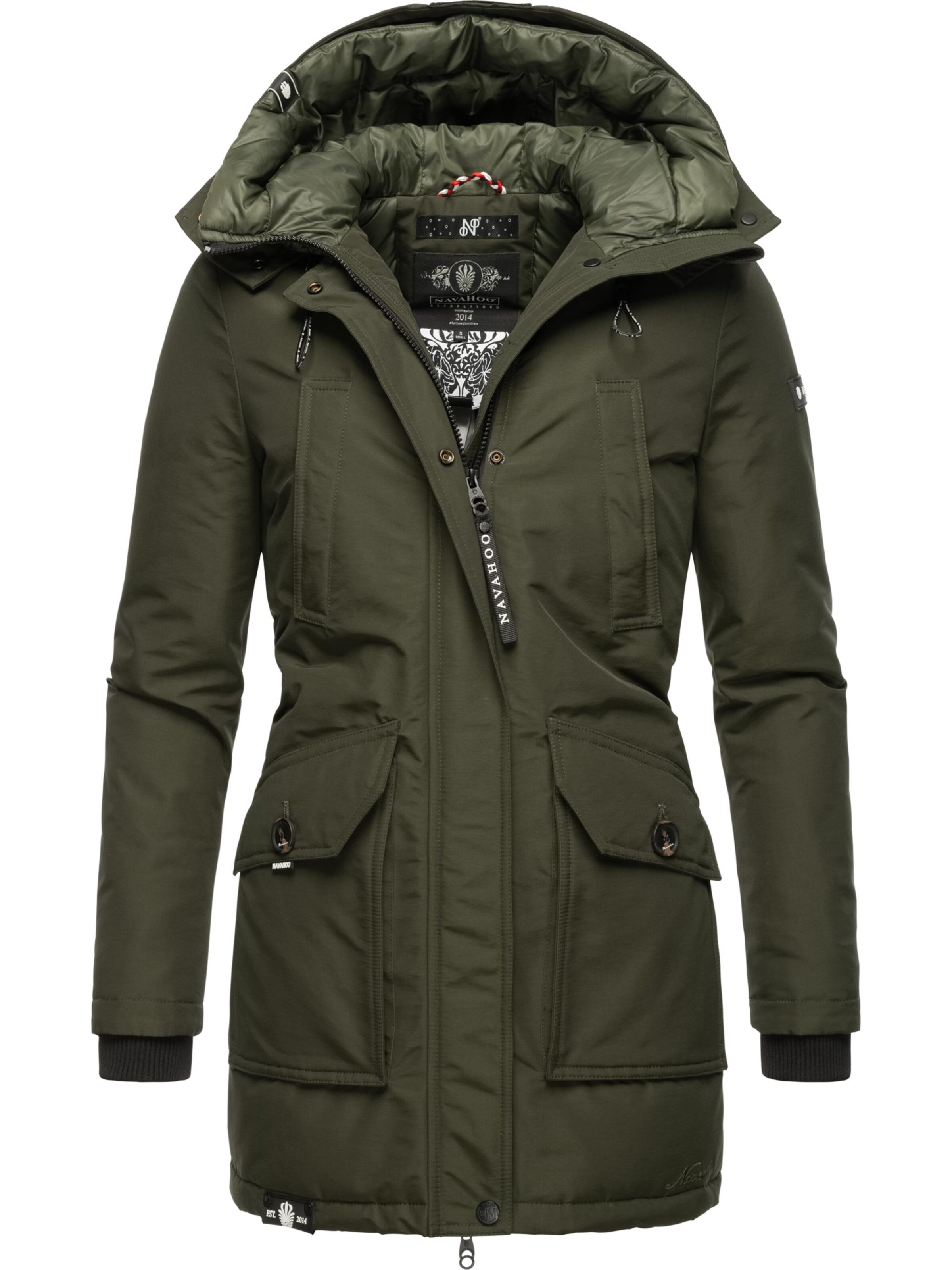 NAVAHOO Winter jacket in Green