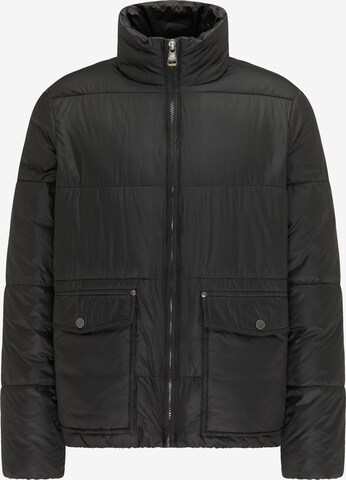 DreiMaster Vintage Winter Jacket in Black: front