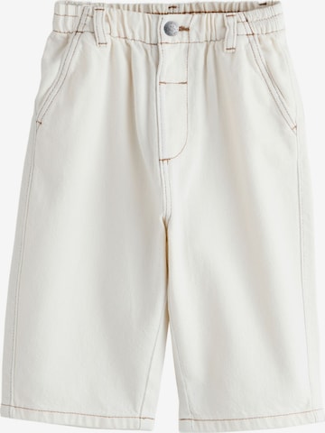 smėlio Next Plačios klešnės Džinsai: priekis