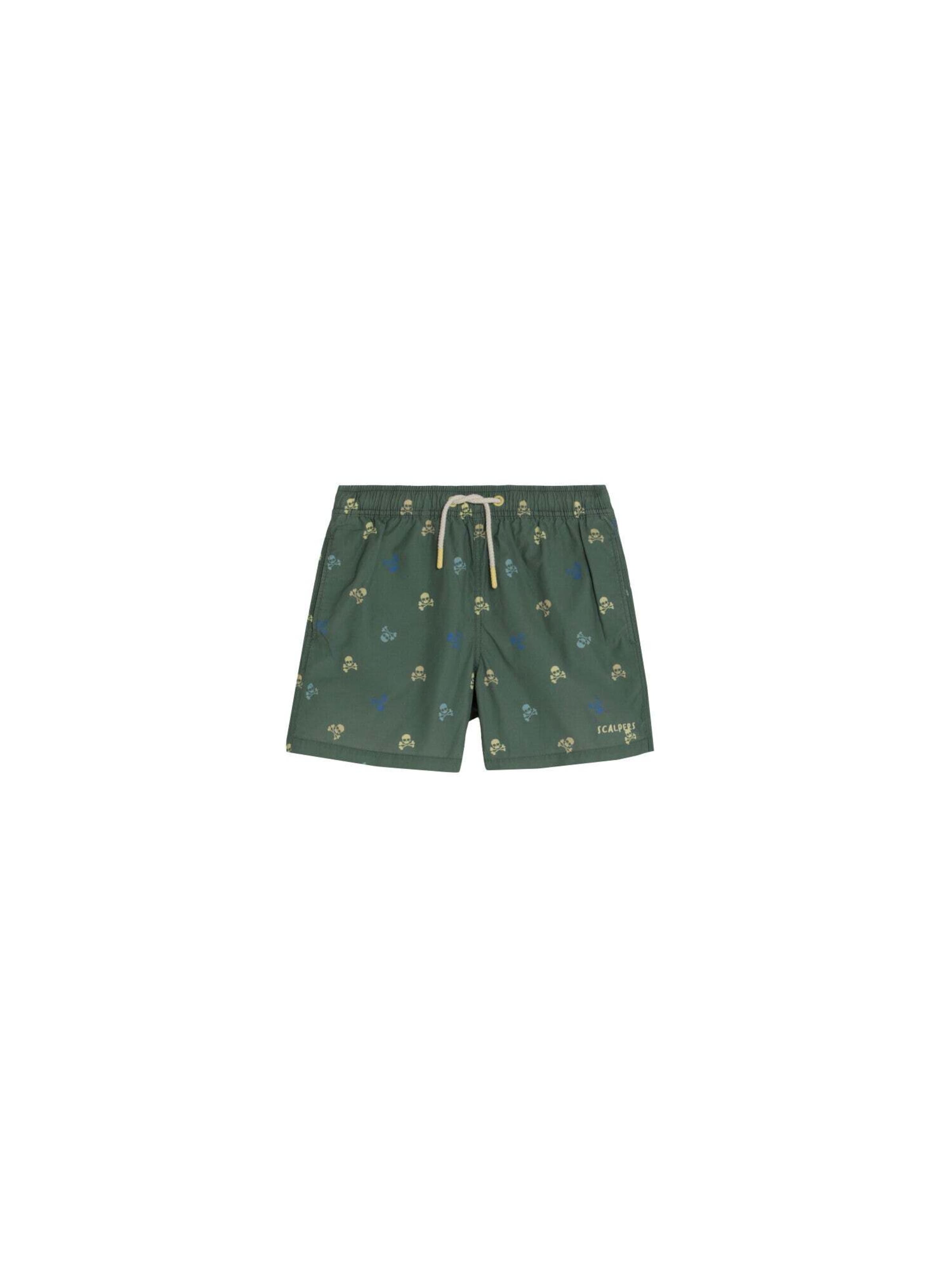 Pantaloncini da bagno ' ' di Scalpers in verde: frontale