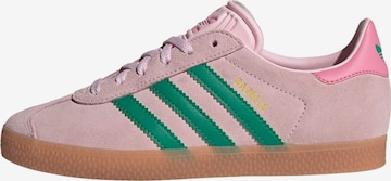 rožinė ADIDAS ORIGINALS Sportbačiai 'Gazelle': priekis