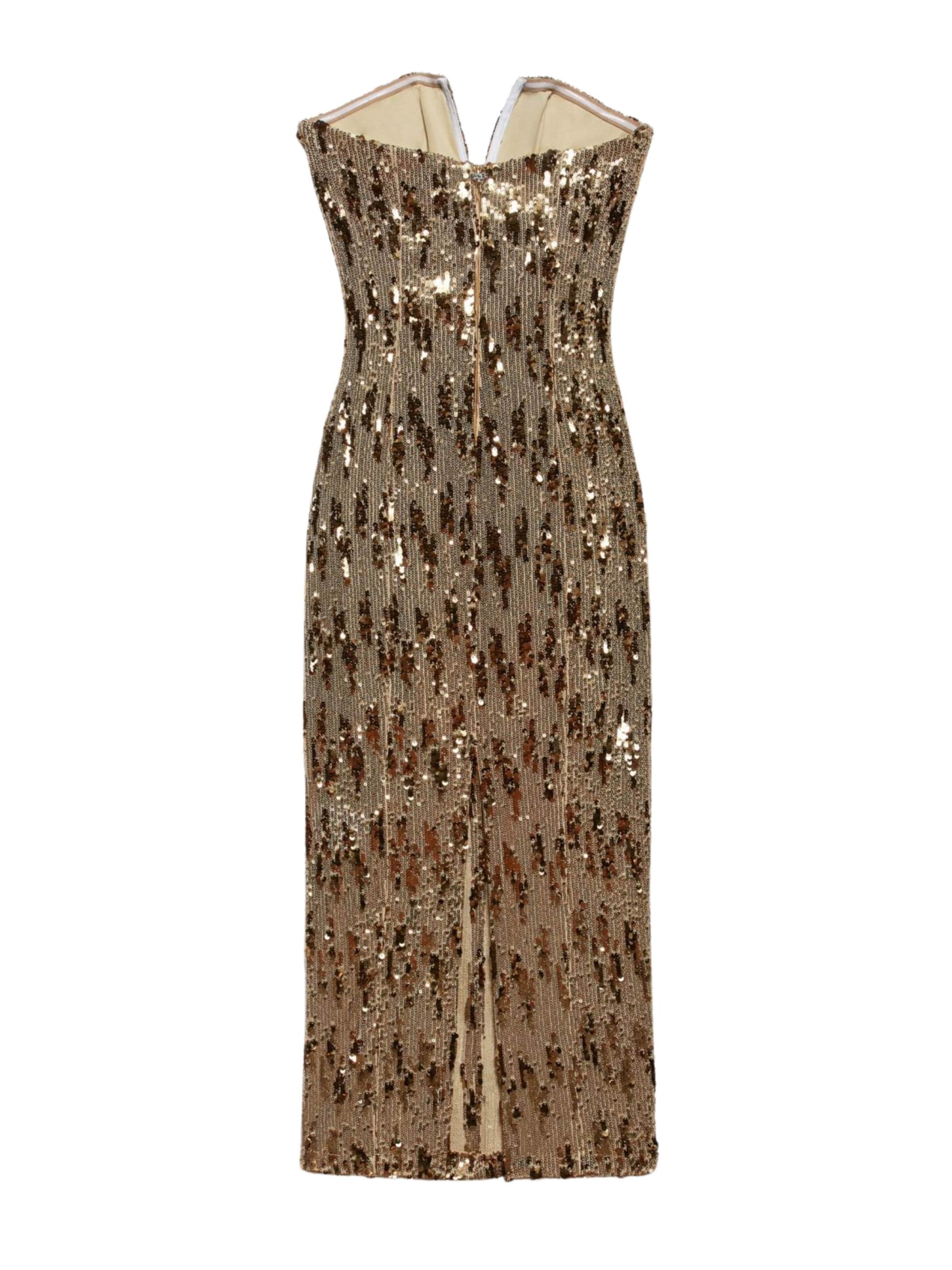 Aniye By Evening Dress in Gold