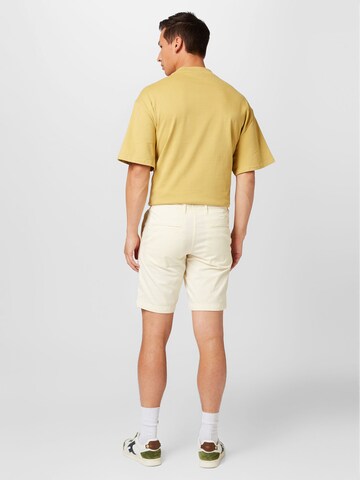 BOSS Orange Regular Shorts in Beige