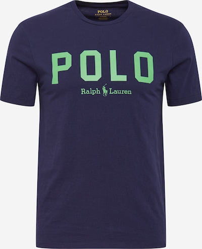 POLO RALPH LAUREN Shirt in de kleur Navy / Pastelgroen, Productweergave