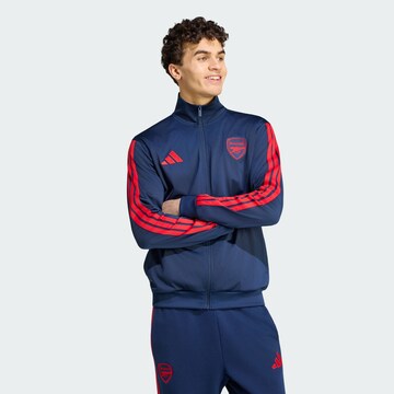 ADIDAS PERFORMANCE Sports sweat jacket 'FC Arsenal DNA' in Blue: front
