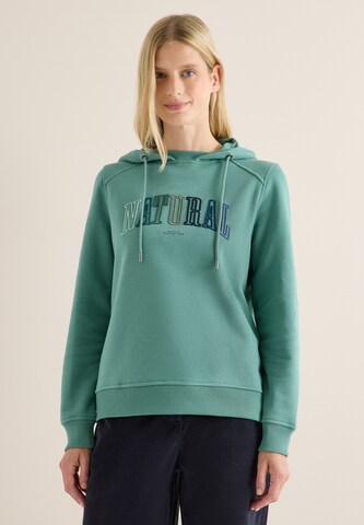 CECIL Sweatshirt in Green: front
