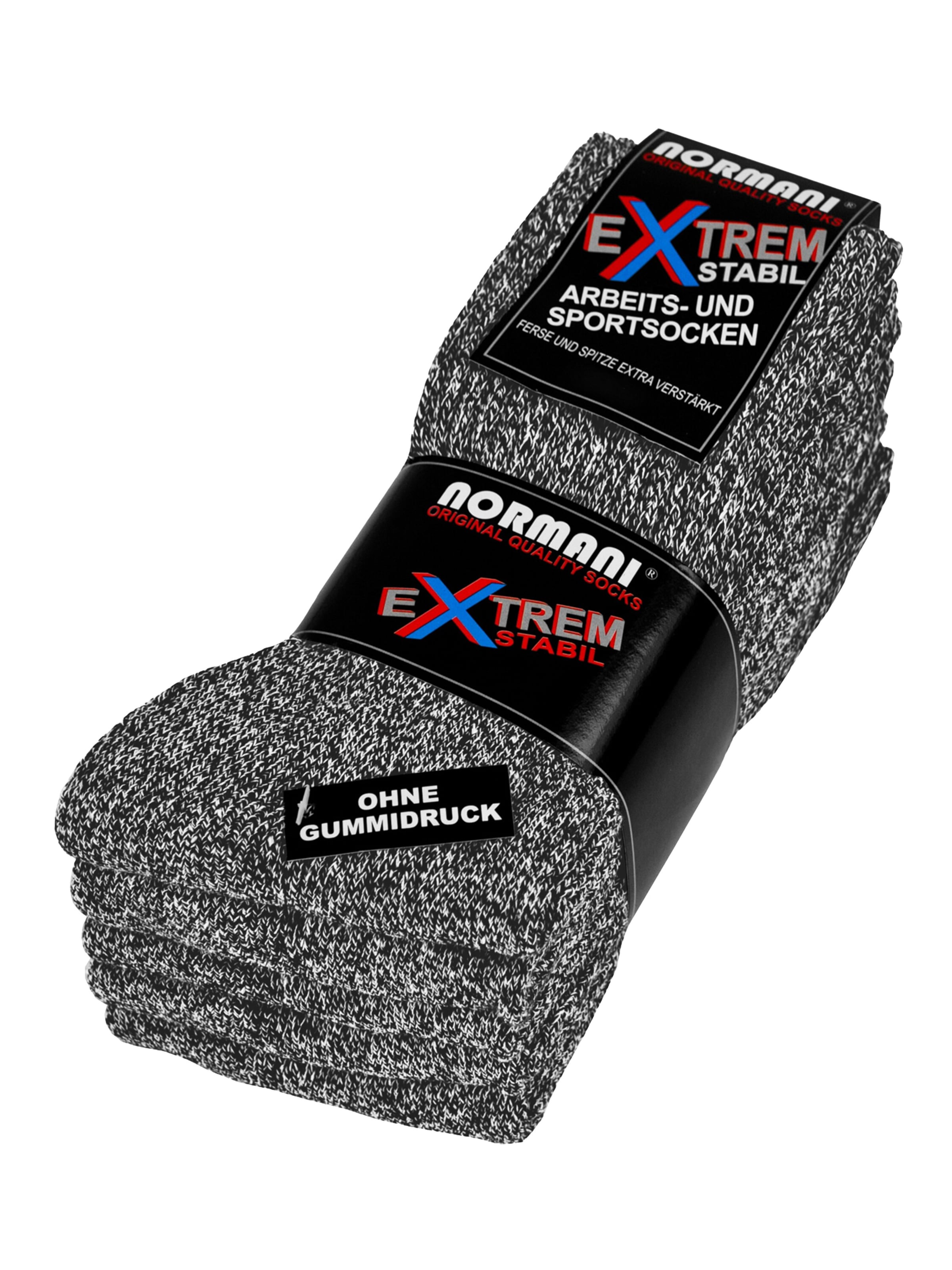 normani Athletic Socks 'Extrem' in Grey