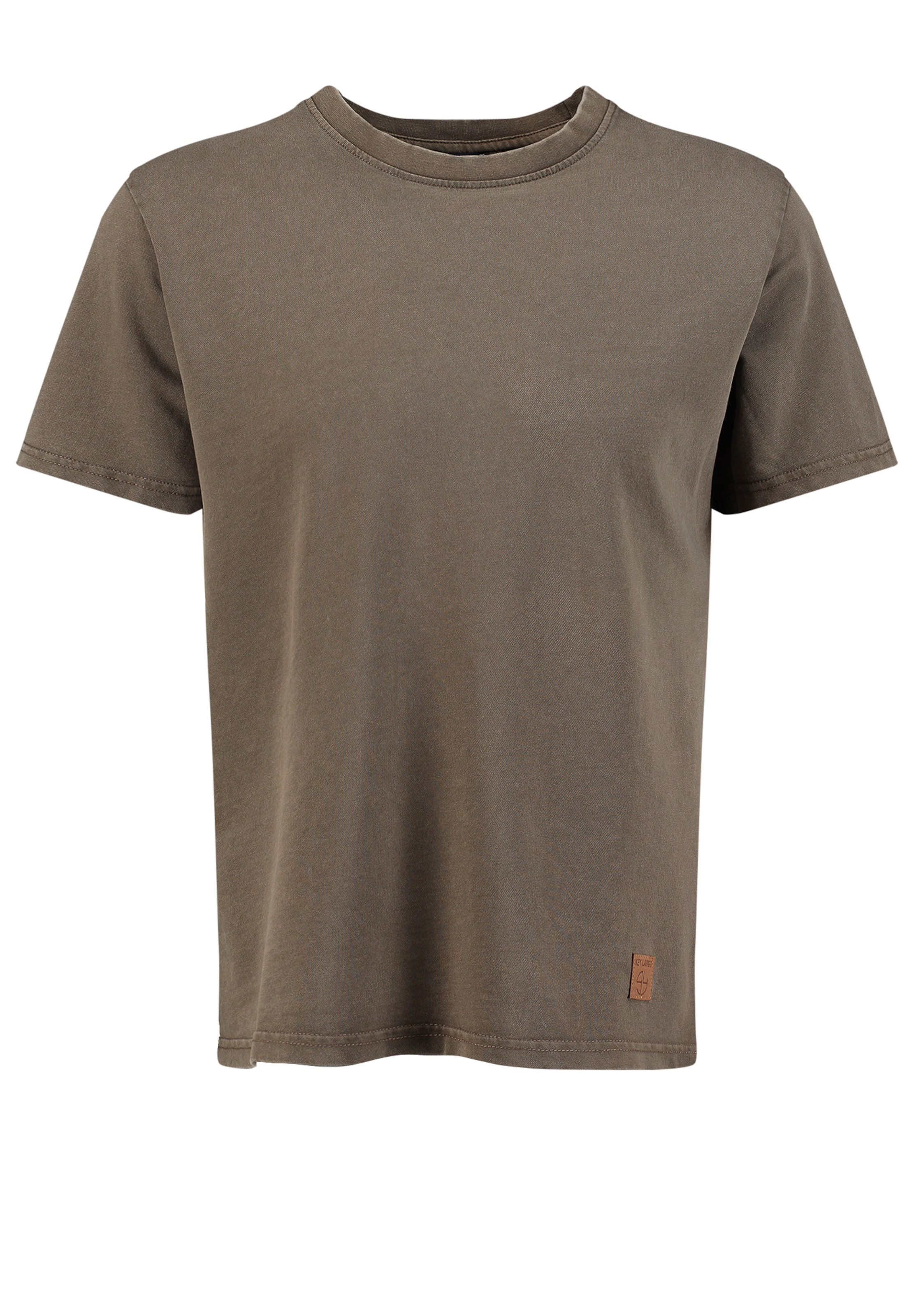 Key Largo Shirt 'Planet' in Brown: front