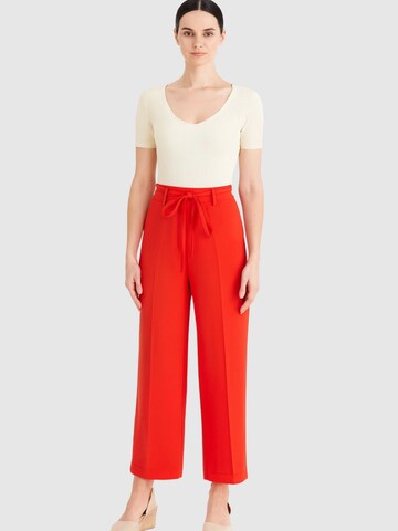 Loosefit Pantaloni '10322812' di VERO MODA in rosso: frontale
