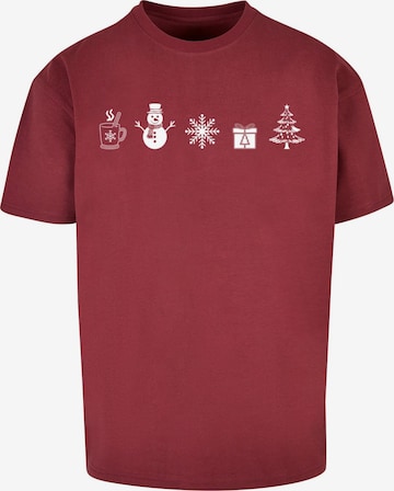 T-Shirt Merchcode en rouge : devant