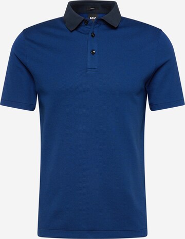 BOSS Tričko 'Pitton' – modrá: přední strana