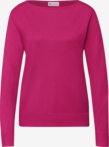 STREET ONE Pullover in Pink: Vorderseite