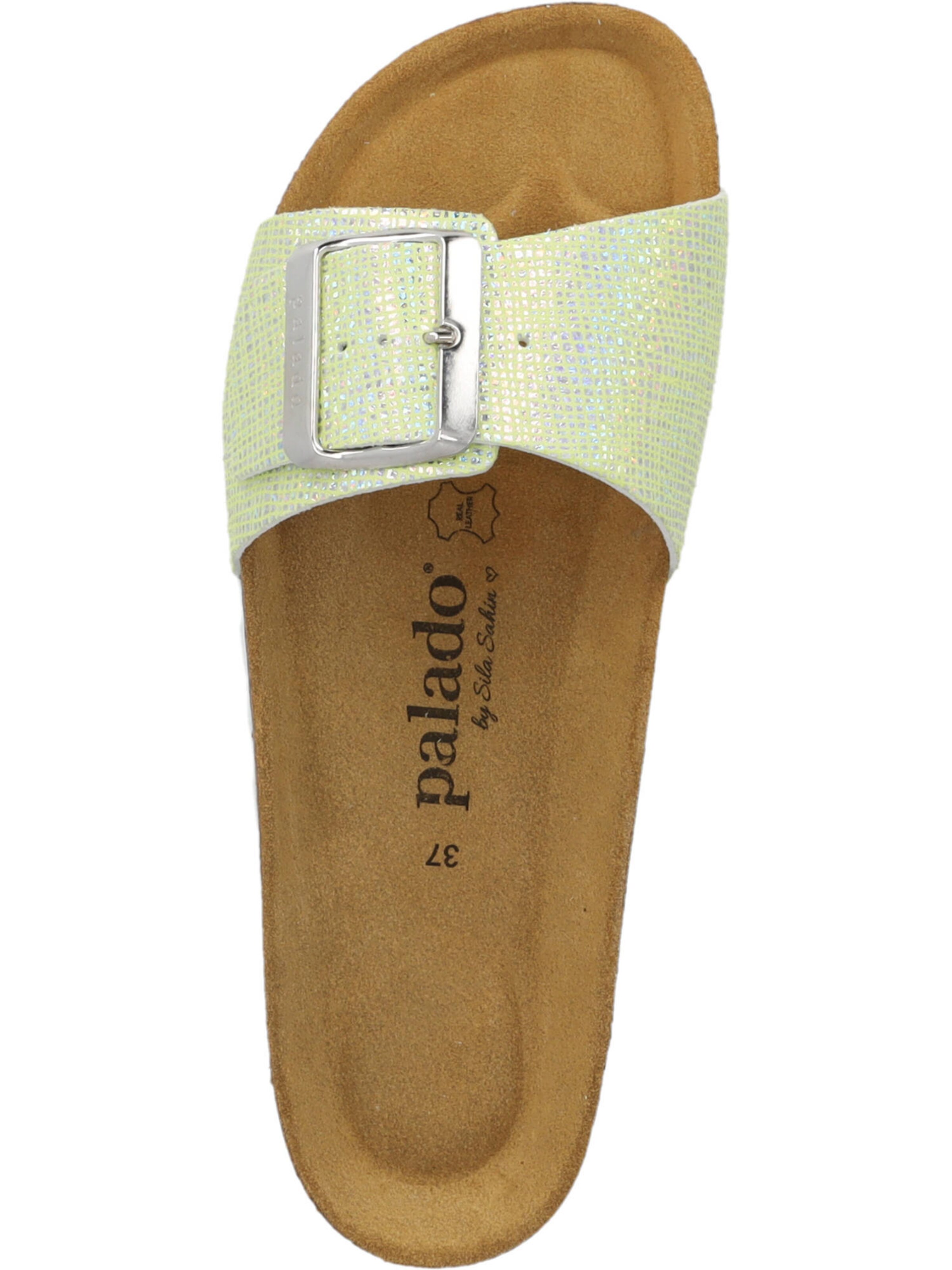 Palado by Sila Sahin Mules 'Malta EGS Grid' in Green