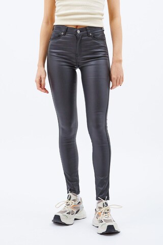 Dr. Denim Skinny Jeans 'Lexy' in Zwart: voorkant