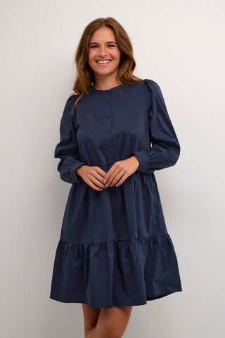 Robe-chemise 'Antoinett' CULTURE en bleu : devant