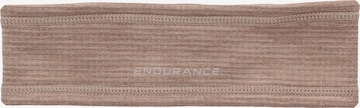 ENDURANCE Sportstirnband 'Nevier' in Braun: Vorderseite