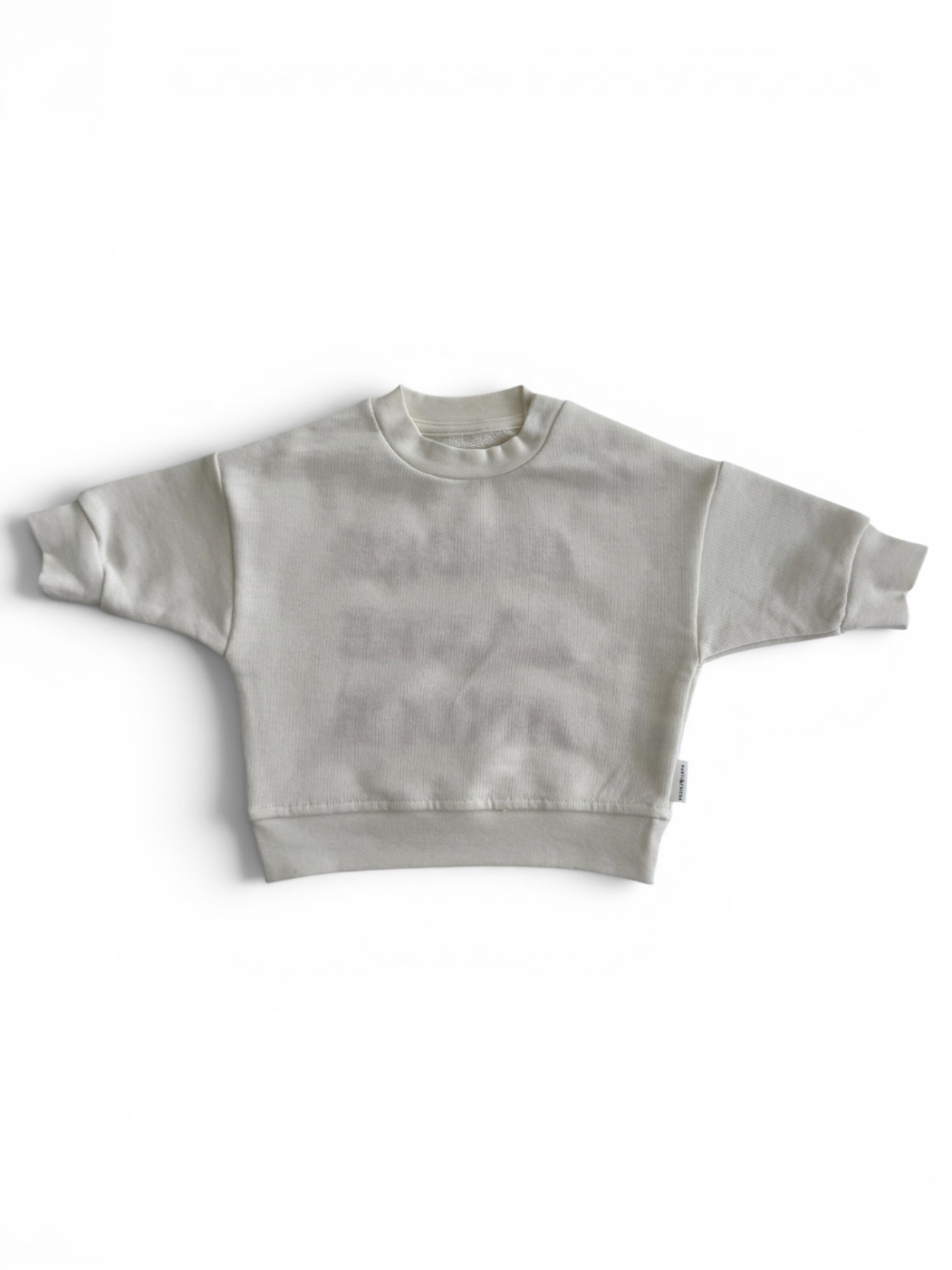KURTI & FRIEDA Pullover 'Amore Print'‌‌‌‌‌‌ in Beige: Vorderseite