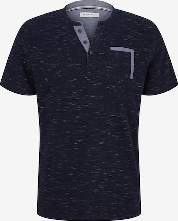 T-Shirt TOM TAILOR en bleu : devant