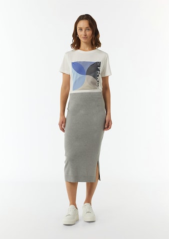 COMMA Skirt in Grey: front