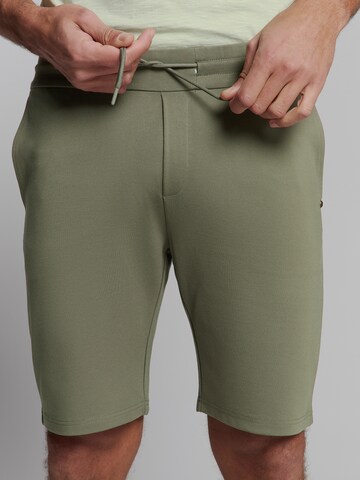 Regular Pantalon No Excess en vert
