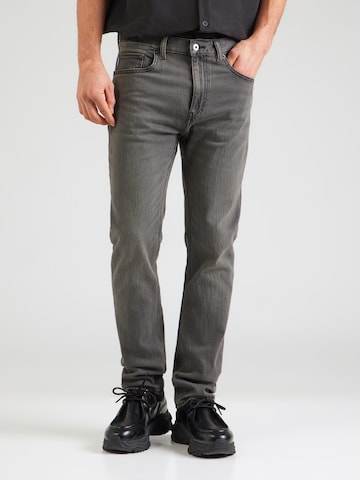 HUGO Slimfit Farkut 'Ash' värissä harmaa: etupuoli