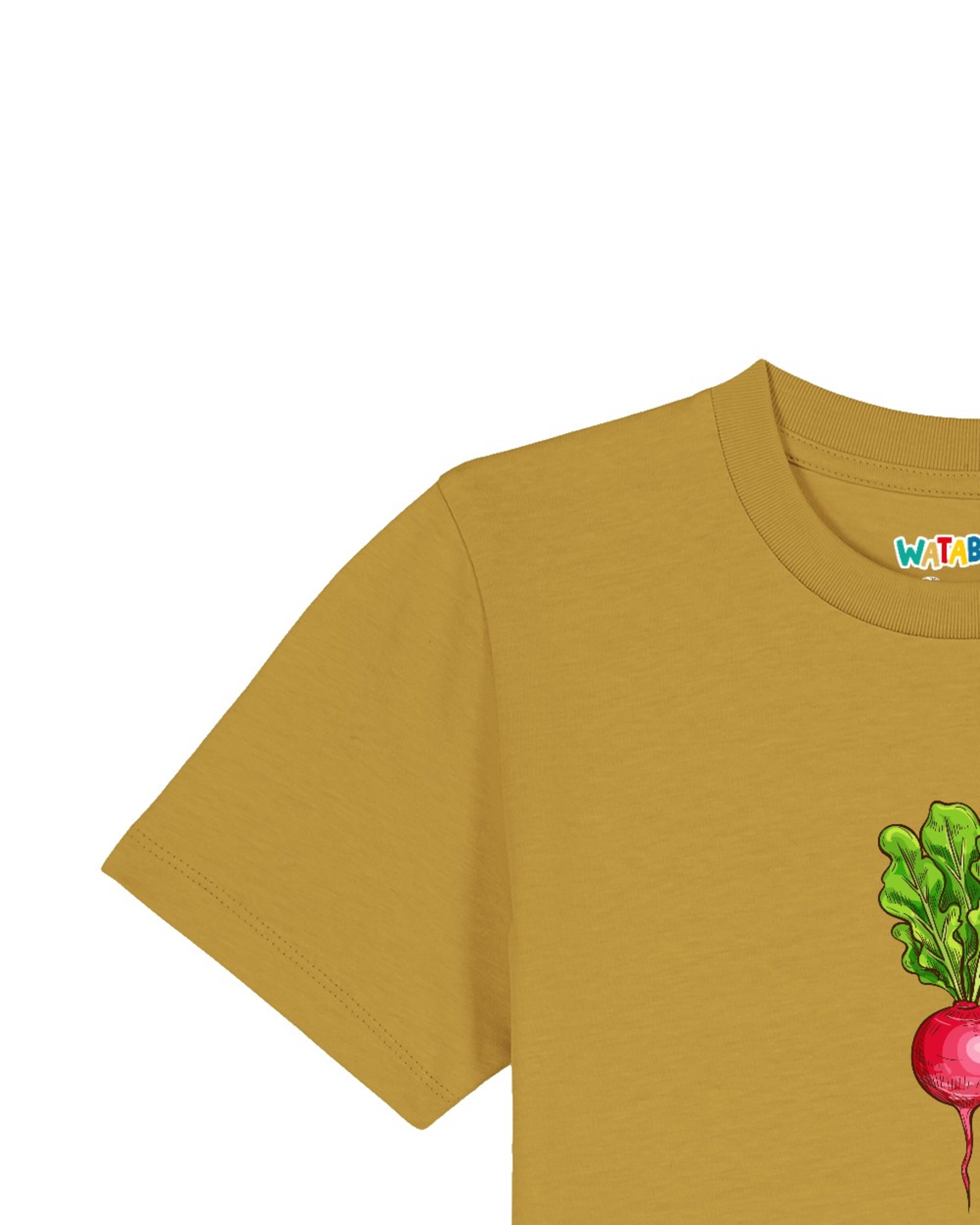 T-Shirt 'Radieschen' watabout.kids en jaune