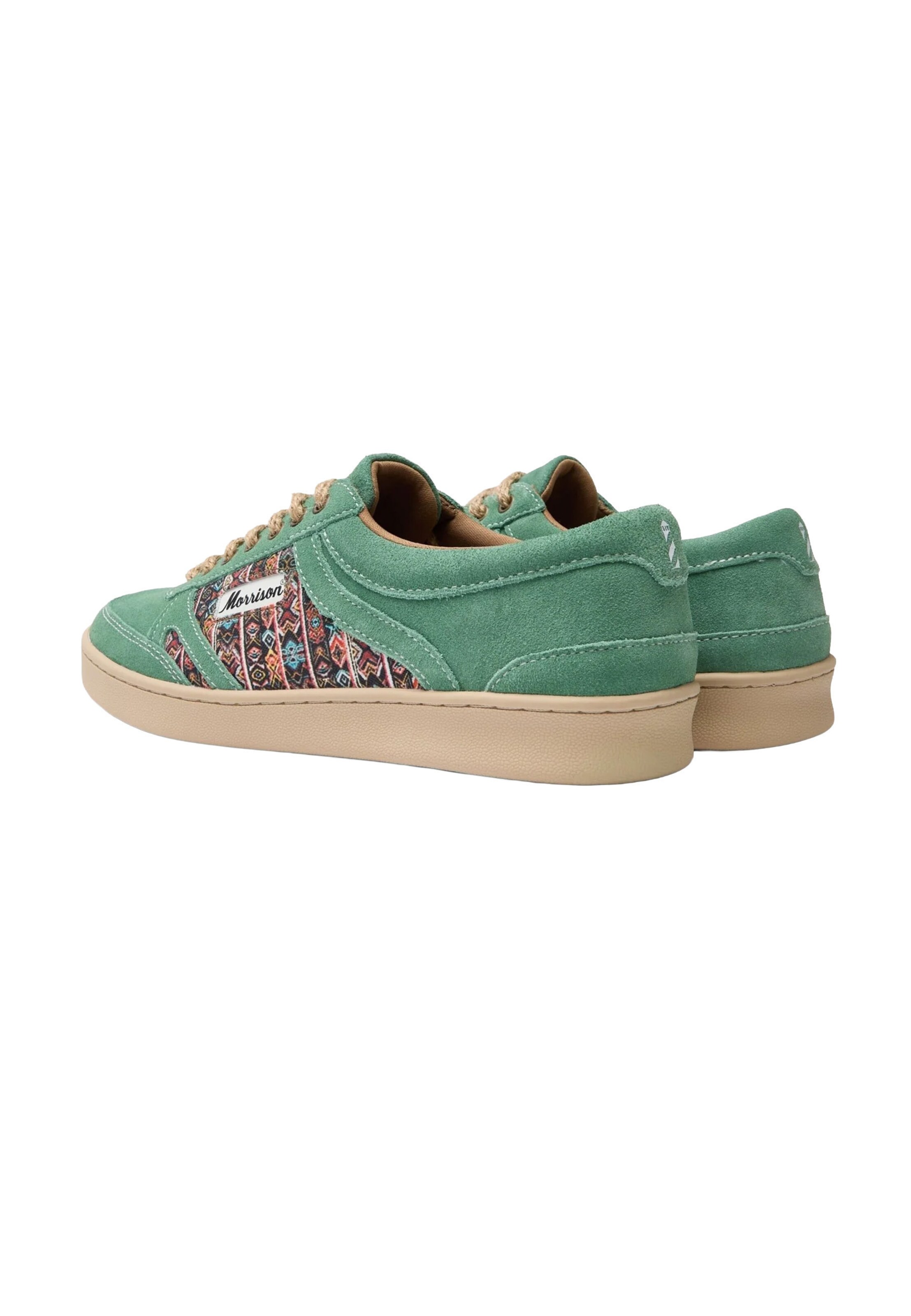 Baskets basses 'Nineties' Morrison en vert