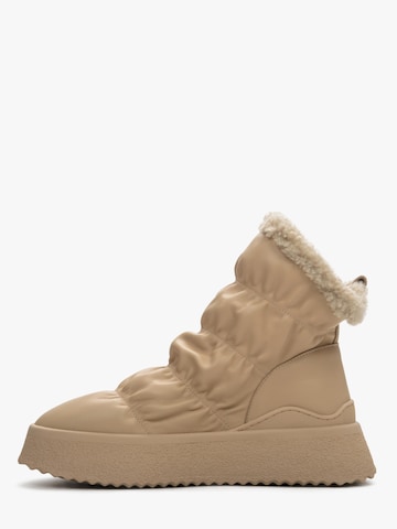 Estro Snowboots '2995-3' in Beige