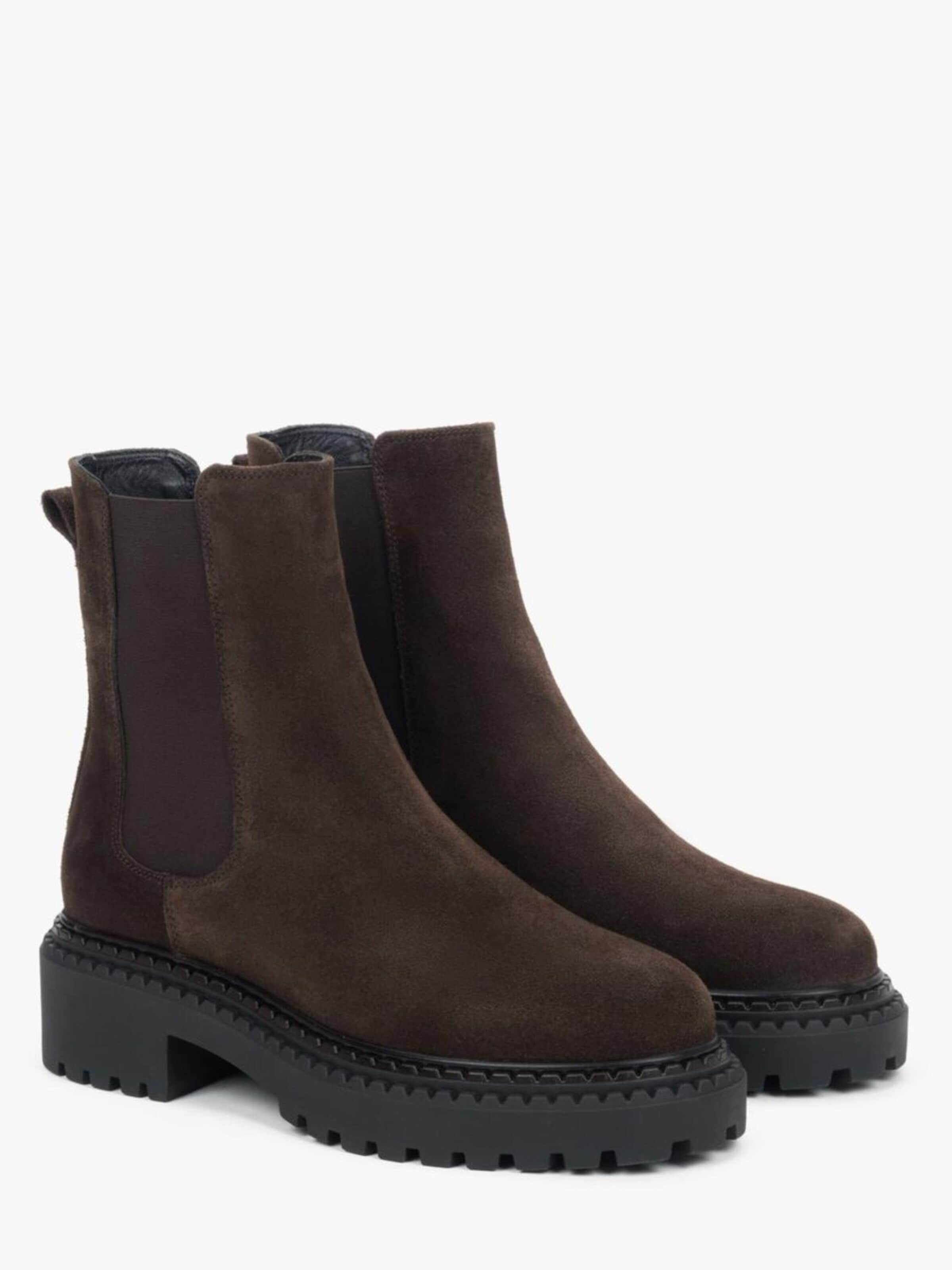 Estro Chelsea boots '09-3806' in Brown