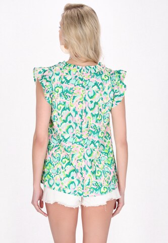 IZIA Blouse in Green