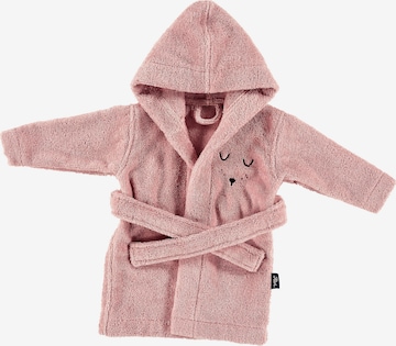 ALVI Bathrobe in Pink: front